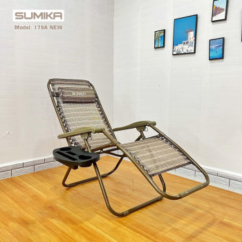 Ghế xếp thư giãn Sumika model 179A New tải trọng 200kg