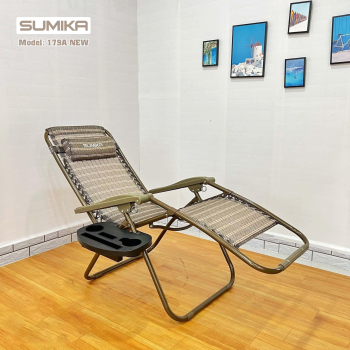 Ghế xếp thư giãn Sumika model 179A New tải trọng 200kg