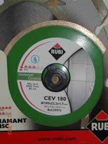 Lưỡi cắt gạch Rubi CEV 180 Pro