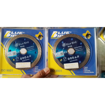 Lưỡi đa năng cắt gạch đá Bluebird 105mm (màu xanh biển)