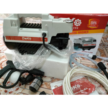 Máy bơm rửa xe hiệu Deko công suất 2600w