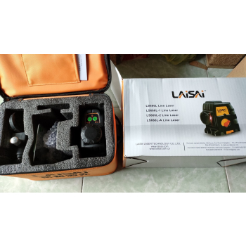 Máy cân bằng Laser Laisai 3D với 12 tia xanh (Bảo hành chính hãng)
