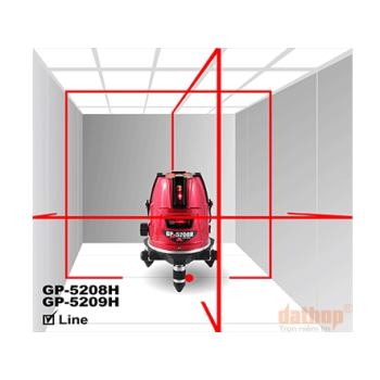 Máy cân bằng Laser GPI - 5209H Taiwan (Tia đỏ)