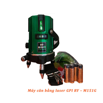 Máy cân bằng Laser GPI RY-M151G Taiwan (5 tia xanh)